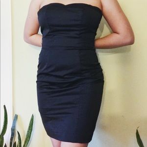 Black Tube-top Dress (S/4)